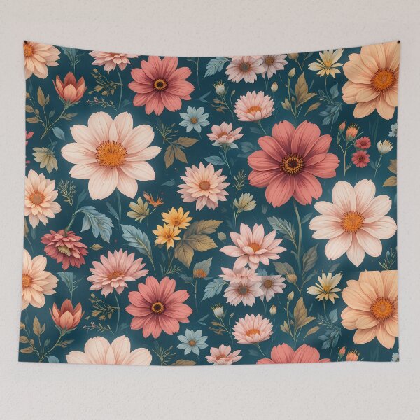 Item preview, Charlotte Enchanted Garden Vibrant Flowers Butterflies Love Peace designed and sold by ART ATTACK ZONE.