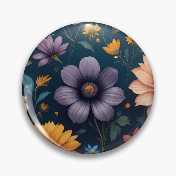 Item preview, Mia Enchanted Garden Vibrant Flowers Butterflies Love Peace designed and sold by ART ATTACK ZONE.