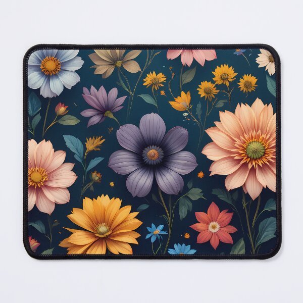 Item preview, Mia Enchanted Garden Vibrant Flowers Butterflies Love Peace designed and sold by ART ATTACK ZONE.