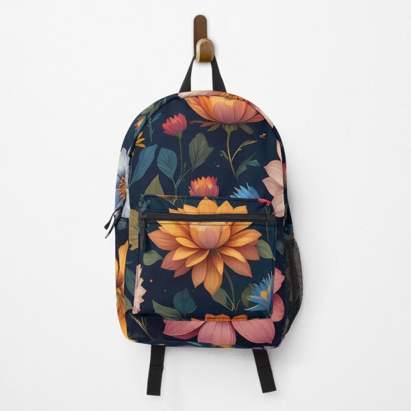 Item preview, Mia Enchanted Garden Vibrant Flowers Butterflies Love Peace designed and sold by ART ATTACK ZONE.