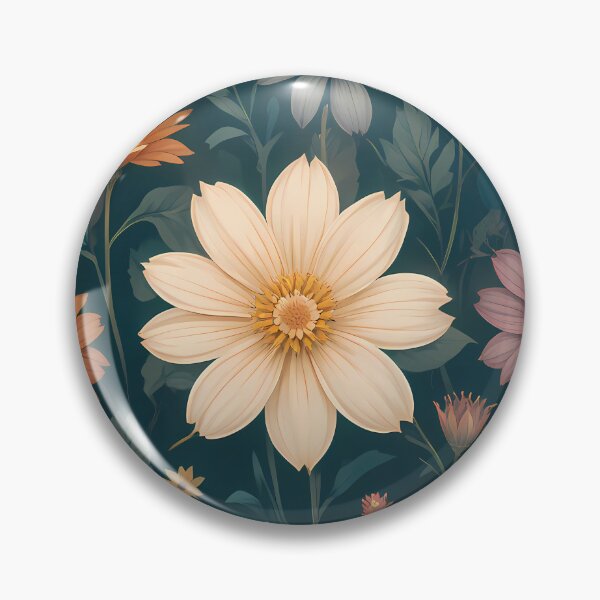Item preview, Evelyn Enchanted Garden Vibrant Flowers Butterflies Love Peace designed and sold by ART ATTACK ZONE.