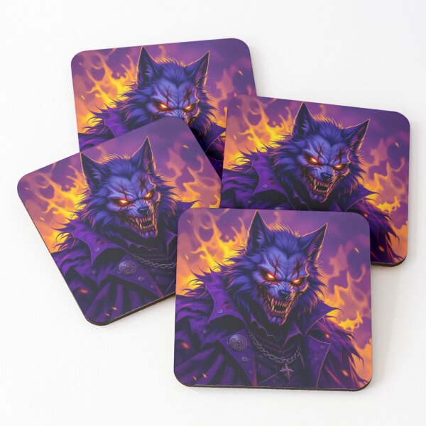 Item preview, Zombie Werewolf in Jacket, Glowing Eyes designed and sold by Prestons Corner.