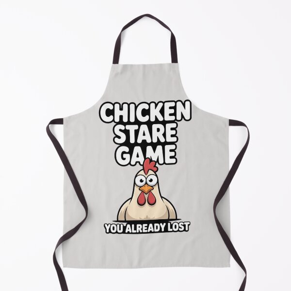 Item preview, Funny chicken stare game you already lost cartoon illustration designed and sold by Best-Designers.