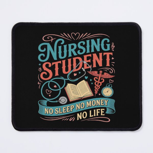 Item preview, Nursing Student No Sleep No Money No Life designed and sold by genkihikki.
