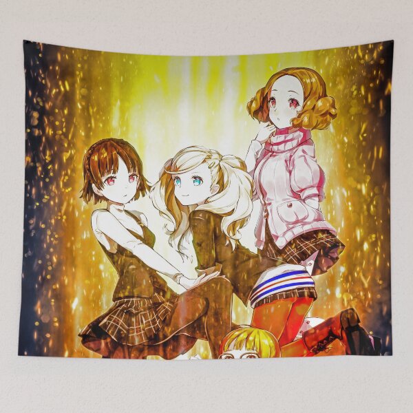 Item preview, Ann Takamaki Persona 5 Game Anime Golden Fantasy Warm Radiant Glow designed and sold by Tokyonomad.