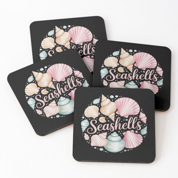 Item preview, Ocean Treasures with Stunning Seashells designed and sold by genkihikki.