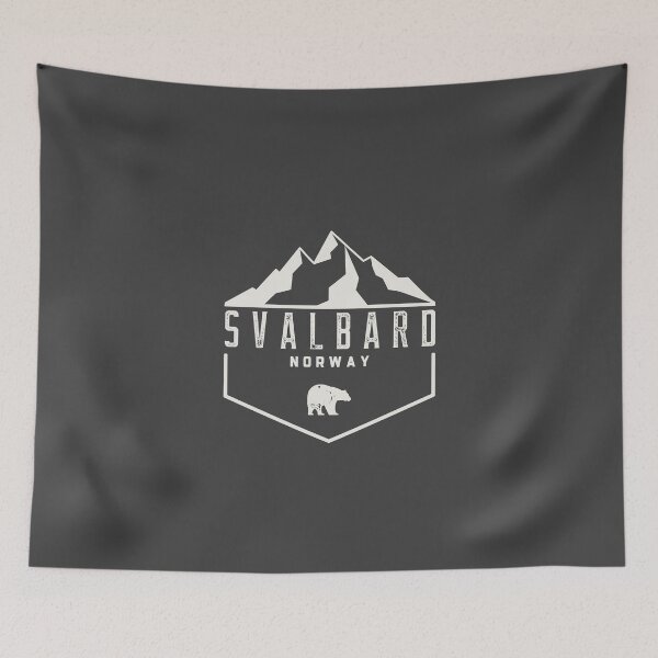 Item preview, Svalbard Norway Longyearbyen Magdalenefjorden Arctic Nation Polar Bear Gateway To The North Pole designed and sold by GraTEEtude.