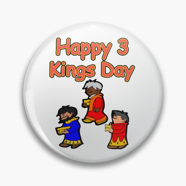 Item preview, Happy 3 Kings day - Epiphany day celebration January 6 designed and sold by Verle-art.
