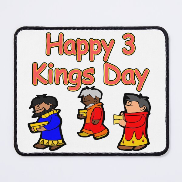Item preview, Happy 3 Kings day - Epiphany day celebration January 6 designed and sold by Verle-art.
