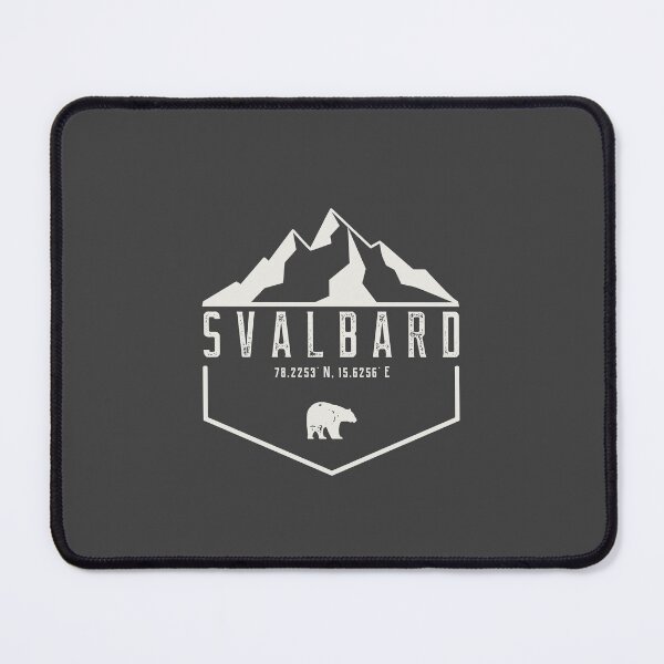 Item preview, Svalbard Norway Longyearbyen Magdalenefjorden Arctic Nation Polar Bear Gateway To The North Pole designed and sold by GraTEEtude.