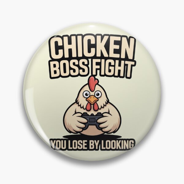 Item preview, Funny chicken playing video games with text chicken boss fight you lose by looking designed and sold by Best-Designers.
