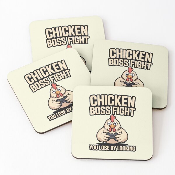 Item preview, Funny chicken playing video games with text chicken boss fight you lose by looking designed and sold by Best-Designers.