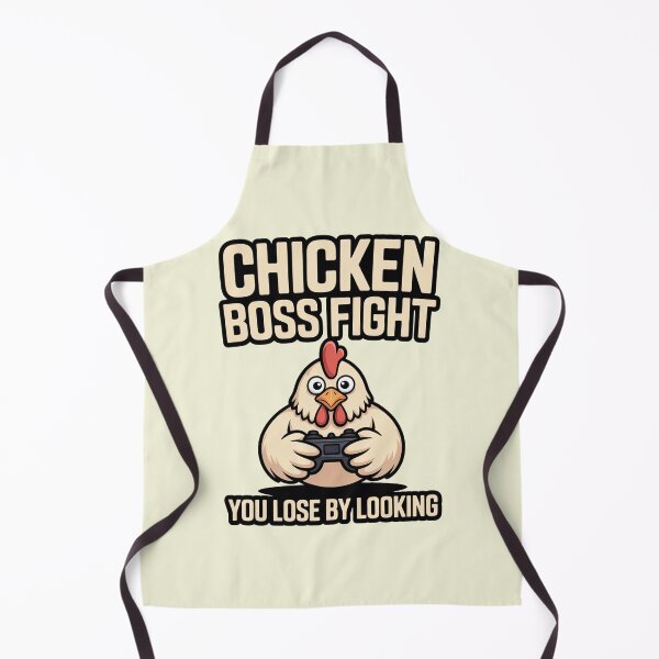 Item preview, Funny chicken playing video games with text chicken boss fight you lose by looking designed and sold by Best-Designers.