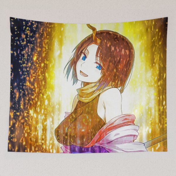 Item preview, Elma Miss Kobayashi Dragon Maid Anime Cheerful Festival Dragon Bright Glow designed and sold by Tokyonomad.