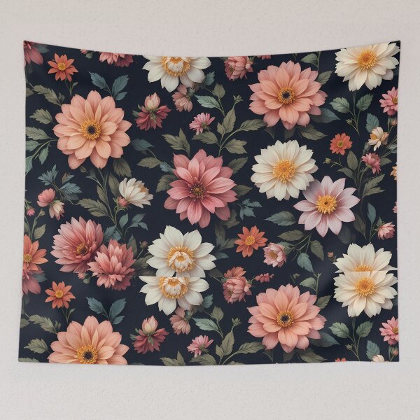 Item preview, Liam Enchanted Garden Vibrant Flowers Butterflies Love Peace designed and sold by ART ATTACK ZONE.
