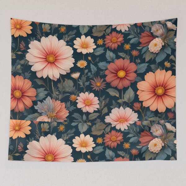 Item preview, Oliver Enchanted Garden Vibrant Flowers Butterflies Love Peace designed and sold by ART ATTACK ZONE.