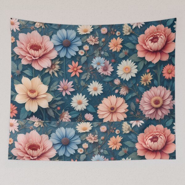 Item preview, Theodore Enchanted Garden Vibrant Flowers Butterflies Love Peace designed and sold by ART ATTACK ZONE.