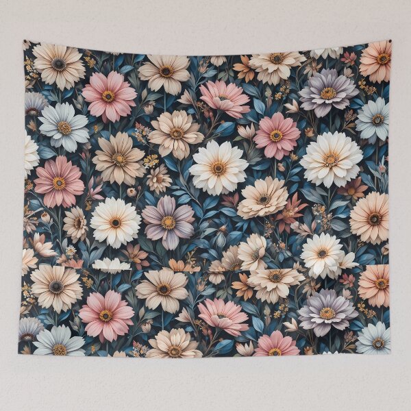Item preview, Mateo Enchanted Garden Vibrant Flowers Butterflies Love Peace designed and sold by ART ATTACK ZONE.