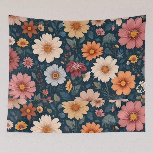 Item preview, Williams Enchanted Garden Vibrant Flowers Butterflies Love Peace designed and sold by ART ATTACK ZONE.