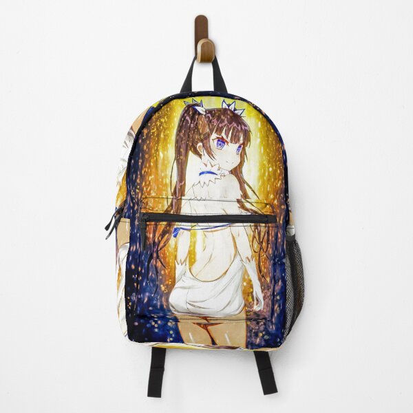 Item preview, Hestia DanMachi Anime Girl Fantasy Blue Golden Glow Radiant Charm designed and sold by Tokyonomad.