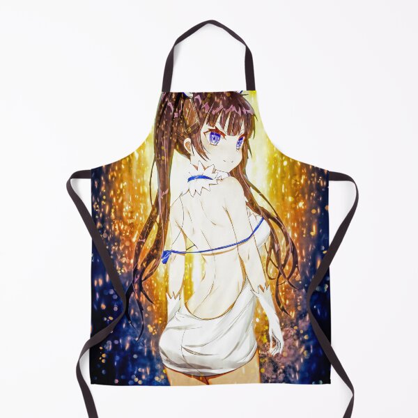 Item preview, Hestia DanMachi Anime Girl Fantasy Blue Golden Glow Radiant Charm designed and sold by Tokyonomad.