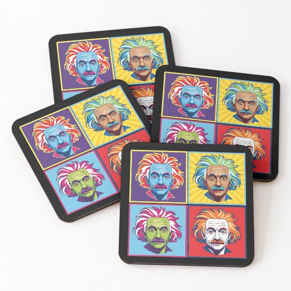 Item preview, Einstein Pop Art Portrait designed and sold by Mues1966.
