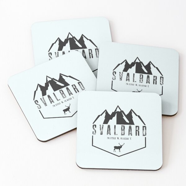 Item preview, Svalbard Norway Longyearbyen Magdalenefjorden Arctic Nation Reindeer Gateway To The North Pole designed and sold by GraTEEtude.