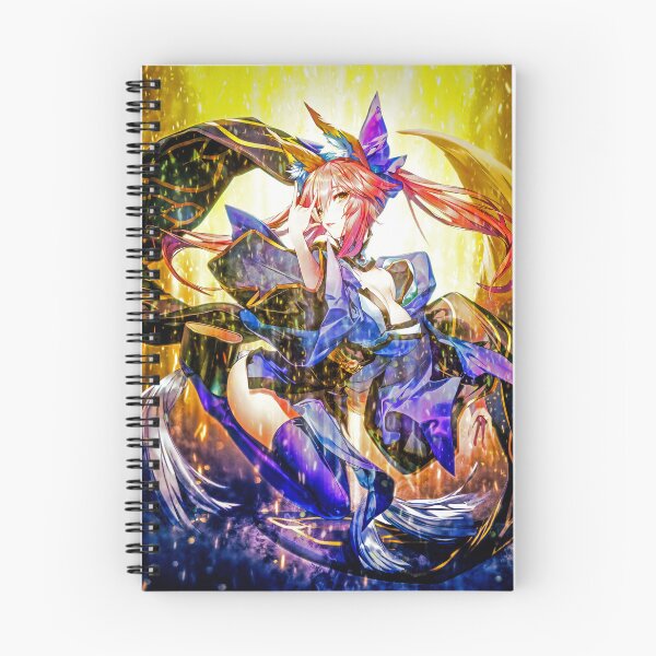 Item preview, Mystic Tamamo no Mae Caster Fate Grand Order Game Anime Girl Golden Fox Aura designed and sold by Tokyonomad.