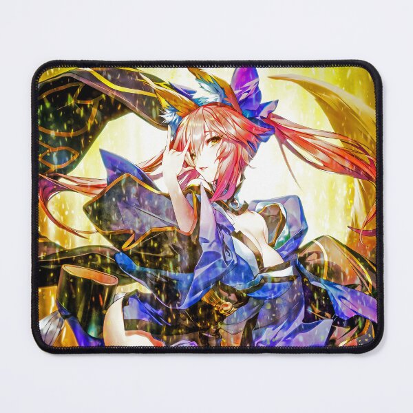 Item preview, Mystic Tamamo no Mae Caster Fate Grand Order Game Anime Girl Golden Fox Aura designed and sold by Tokyonomad.