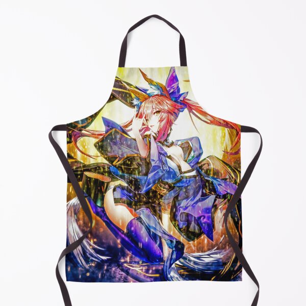 Item preview, Mystic Tamamo no Mae Caster Fate Grand Order Game Anime Girl Golden Fox Aura designed and sold by Tokyonomad.