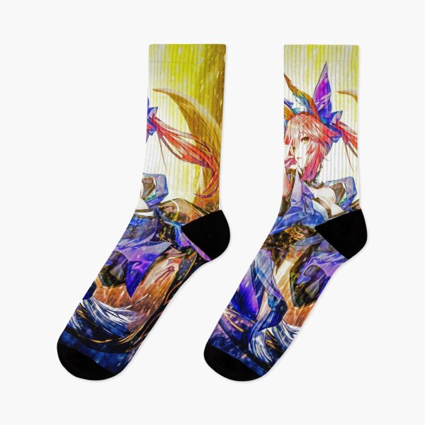 Item preview, Mystic Tamamo no Mae Caster Fate Grand Order Game Anime Girl Golden Fox Aura designed and sold by Tokyonomad.