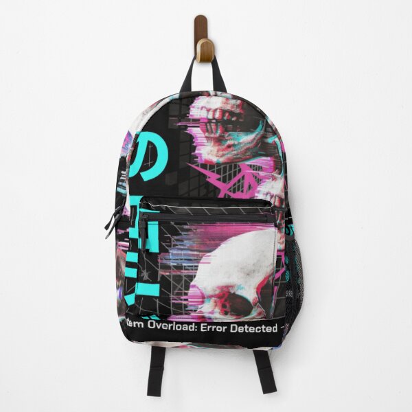 Item preview, Aesthetic System Error Glitch Art Skulls Retro Digital Design designed and sold by GenZFashion000.