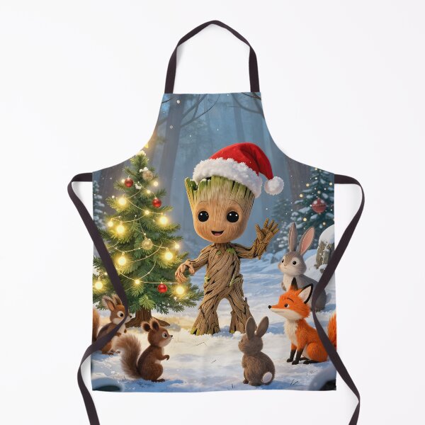 Item preview, Baby Groot celebrating christmas designed and sold by worldimagine91.