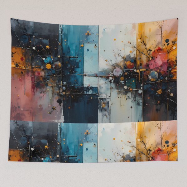 Item preview, Teresa Enchanted Garden Vibrant Flowers Butterflies Love Peace designed and sold by ART ATTACK ZONE.