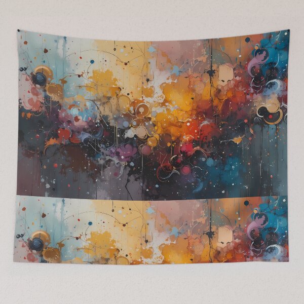 Item preview, Jorge Enchanted Garden Vibrant Flowers Butterflies Love Peace designed and sold by ART ATTACK ZONE.