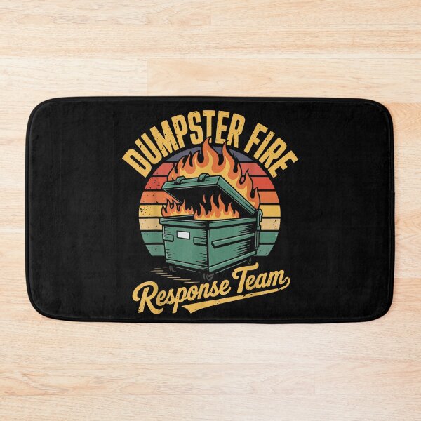 Item preview, Funny Dumpster Fire Response Team designed and sold by NormamArtworks.
