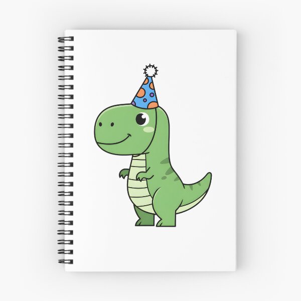 Artikelvorschau, Niedliche Party-Dinosaurier-Illustration entworfen und verkauft von StormVape.