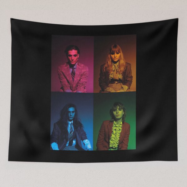 Item preview, Damiano David & Rock Band Colorful Pop Art Quartet designed and sold by JayliIvan.