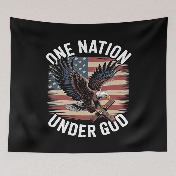 Item preview, One Nation Under God Brother Son Eagle 4th July designed and sold by ProudForFunny.