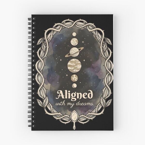 Item preview, Aligned With My Dreams Vintage Celestial Mirror Etching designed and sold by auxincaftan0o.