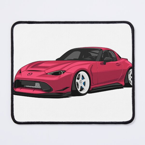 Item preview, Pink JDM Sports Car Illustration – Low Stance Roadster Vector Art designed and sold by wisnubayuaji.