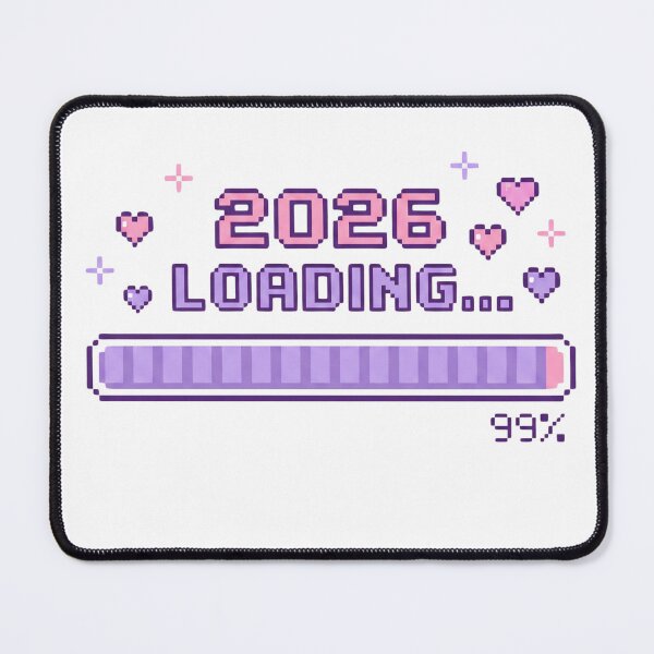 Item preview, 2026 Loading... | Cute Pastel Pixel Art Progress Bar designed and sold by GemajoStudio.