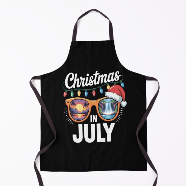 Item preview, Christmas In July T Shirt Funny Santa Summer Beach Vacation designed and sold by RonnasJackson.