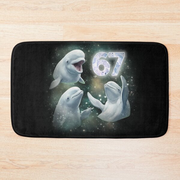 Item preview, Beluga Dolphins 67 6 7 Birthday Shirt designed and sold by LashondaGreen89.