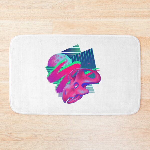 Item preview, Purple and Pink Protoceratops Vaporwave designed and sold by Benjamin Lou.