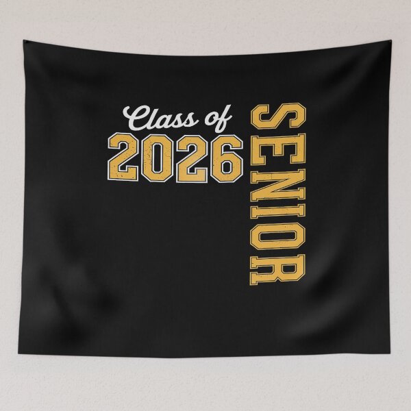 Item preview, Class of 2026 Senior 26 High School Graduation Black Gold designed and sold by RonnasJackson.