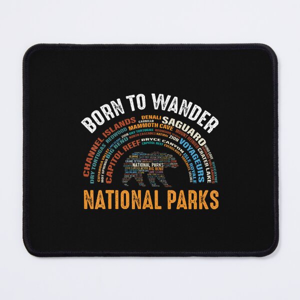 Item preview, National Parks Usa - Bear - Born To Wander National Parks designed and sold by odemsysyobst.