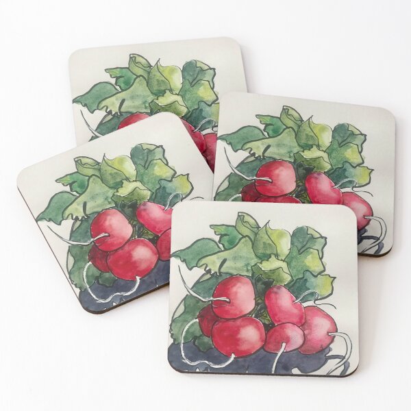 Item preview, A bunch of radishes designed and sold by brightnewday.