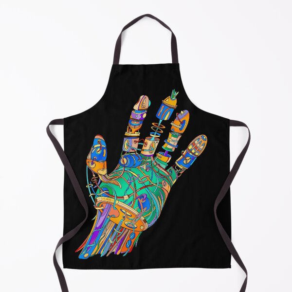 Item preview, Vibrant Abstract Hand – Original Digital Illustration by Dave Danchuk designed and sold by DaveDanchuk.