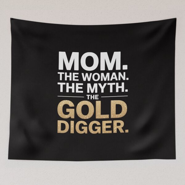 Item preview, Womens Mom Gold Digger Mining Gold Rush Gold Panning designed and sold by banbopbii.